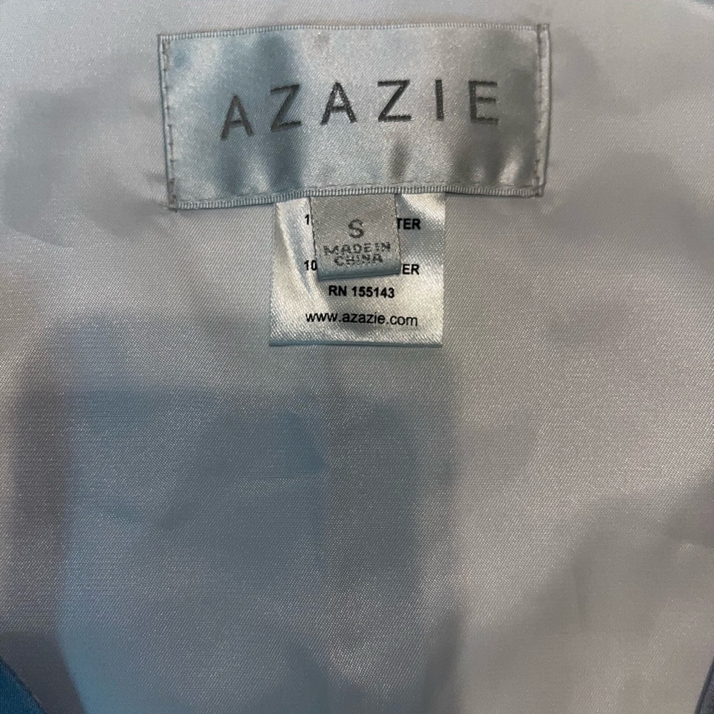 Mens Azazie Dusty blue Button-Up Vest Sz S - Picture 6 of 6